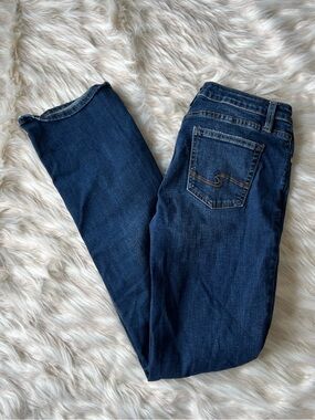 Silver Aiko Slim Western Jeans Women's 26x32 Bootcut Dark Wash